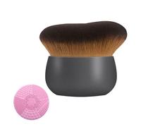 XFSRG Brochas de Maquillaje Grande Multifuncional Pinceles Maquillaje con Almohadilla de Limpieza Delicado y Suave Ideal para Mujeres o Maquilladores