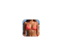 XFSRG Cadena Corporal Mujer de Pecho Collar Pecho Multicapa con Flecos Strass Joyería Corporal Ajustable Cadena para Bikini Mujer Accesorio de Playa para Cintura y Torso (Dorado)