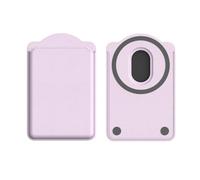 XFSRG Cartera Magnética Adhesiva para Móviles Tarjetero Magnético Elegante y Práctico Porta Tarjetas para Uso Diario y Viajes(Rosa)