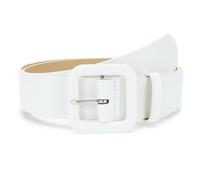 XFSRG Cinturón Mujer Ancho de Piel Cinturones de Moda para Mujer Accesorios Elegantes para Todas las Ocasiones (Blanco)