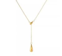 XFSRG Collar Mujer Cadena de Plata Colgante Dorado Elegante Gargantilla para y Uso Diario