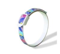 XFSRG Collar para Mascotas Ajustable Perros Collar para Gatos Diseño Estampado Accesorio Seguro Aromático Ligero Cómodo Resistente al Agua Duradero