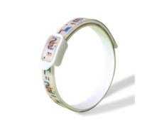 XFSRG Collar para Mascotas Ajustable Perros y Gatos con Diseño Estampado Accesorio Ligero y Seguro Aromático Cómodo Resistente al Agua Duradero