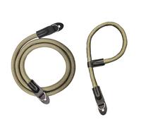 XFSRG Correas de Cámara Correa para el Cuello de la Cámara Hombro Vintage Soft Cuerda Larga para Cámara para DSLR SLR sin Espejo (Verde)