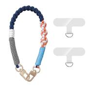 XFSRG Cuerda para Colgar Móvil de Colores Vibrantes y Diseño Trenzado Cinta para Colgar Móvil con Material Duradero Cuelga Móvil (Azul)