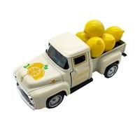XFSRG Decoración Hogar Artística de Camión de Granja de Limones con Diseño Vintage para Coleccionistas y Amantes de la Decoración
