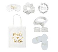 XFSRG Disfraz Despedida Soltera Accesorios Pack de Artículos Bride To Be Diseño Elegante Para Novia