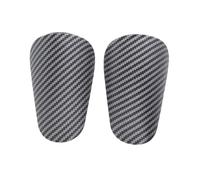 XFSRG Espinilleras De Fútbol En Fibra De Carbono Diseño Elegante Espinilleras Ligeras para Adultos Y Niños Protección Óptima