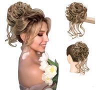 XFSRG Extensiones pelo Natural Peluca Pod Diseño Pillow Head Barba Larga Fluffy y Desordenado Adecuado para Bodas y Cenas