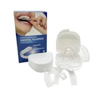 XFSRG Férula Nocturna Antirrechinar En 2 Tamaños Con 4 Protectores Bucales Moldeables Relleno Reutilizable Para Apnea Del Sueño Y Bruxismo