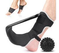 XFSRG Férula Nocturna para Fascitis Plantar Tobillera Tendon de Aquiles Con Masaje y Calcetines Pelota para Fascitis Plantar Para Aliviar el Dolor de Pies
