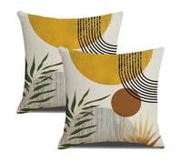 XFSRG Fundas Cojines Sofá Modernas Decorativas para Exterior e Interior Funda Almohada con Diseño Abstracto y Colores Vibrantes Ideal para Jardín Sala de Estar y Dormitorio