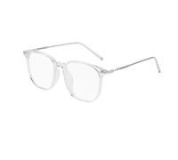 XFSRG Gafas Anti Luz Azul para Gaming y Lectura Gafas Bloqueo Luz Azul sin Graduar Cuadradas Grandes para Hombre y Mujer Reducen Fatiga con Estuche