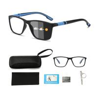 XFSRG Gafas Bloqueo Luz Azul de Lectura Rectangulares Fatiga Visual
