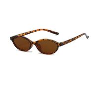 XFSRG Gafas de Sol Mujer Sunglasses Cat Eye Gafas de Sol Vintage Polarizadas Protección Eficaz Contra los Rayos UV(Leopardo)