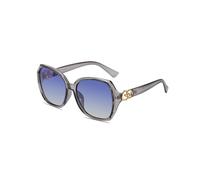 XFSRG Gafas de sol Mujer y Hombre Vintage/Clásicos/Elegantes Polarizadas Gafas de Sol UV400 Protección para Conducir Running Pesca Viajes Sunglasses (Gris)