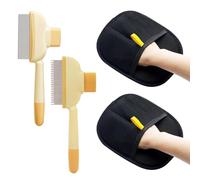 XFSRG Guante Quitapelos para Mascotas Almohadilla Doble Cara para Eliminar Pelos de Perros y Gatos en Sofá, Ropa y Coche, Fácil de Usar, Reutilizable Lavable