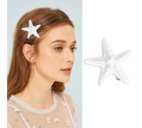 XFSRG Horquilla Estrella de Mar Accesorios Pelo Mujer Clips Pinzas de Pelo Mujer Horquillas para el Cabello Adorno Accesorio Cabello Elegante para Peinado Diario Fiesta Playa