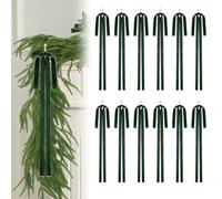 XFSRG Lote de 12 Lazos de Terciopelo 40 x 60 cm Lazos de Navidad Decoración Navideña para Árbol Regalos Puertas Ventanas e Interiores (Verde)