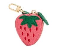 XFSRG Monedero Mujer Pequeño de Fruta Creativo Cartera Pequeña de Piel para Mujer con Diseño Único y Elegante Ideal para Uso Diario y Ocasiones Especiales (Rosa, Fresa)