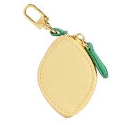 XFSRG Monedero Mujer Pequeño de Fruta Creativo Cartera Pequeña de Piel para Mujer con Diseño Único y Elegante Ideal para Uso Diario y Ocasiones Especiales (Amarillo, limón)