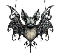 XFSRG Murcielagos Halloween Decoracion Atrapa el Sol Se Puede Colgar Decoración de Halloween Realista y Vívido Accesorio Festivo
