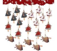 XFSRG Navidad Decoración de Árbol Colgantes Ángeles Adornos Navideños Figuras Decorativas Decoración Arbol Tradicional Enfeites de Natal Colgante Regalo Decor Navidad Adornos del Árbol