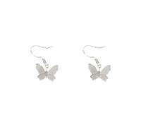 XFSRG Pendientes De Aguja Para Mujer Con Circonita Cúbica Brillante Y Diseño Cristal Como Joya Elegante Para Ocasiones Especiales O Como Regalo En Elaboración (Mariposa)
