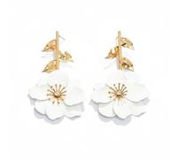 XFSRG Pendientes Mujer Hipoalergénicos Elegante Gota Statement Florales Diseño Largo Vintage Ideal para Bodas y Fiestas