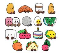 XFSRG Pins para Crocs Adornos Zapatos Decoración Accesorios Crocs Charms Divertidos y Coloridos para Niños y Adultos