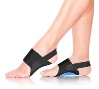 XFSRG Plantillas Fascitis Plantar Ajustables Con Soporte De Talón Para Hombre Y Mujer Alivio Del Dolor Y Comodidad En Cada Paso (Negro)