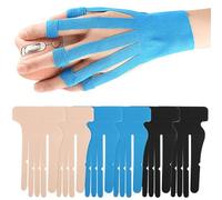 XFSRG Pretape Vendaje Deportivo Algodón Cinta Kinesiológica Deportiva Precut Kinesiotapes Para Manos y Dedos (3 Colores)