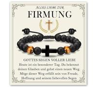 XFSRG Pulsera Cruz Para Niños Como Regalo Estiloso Para Bautizo Comunión O Confirmación Hecho (FIRMUNG)