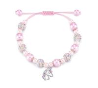 XFSRG Pulsera Mujer Ajustable con Encanto de Caballo Moda Joyería para Mujer Ideal para Regalos de Navidad