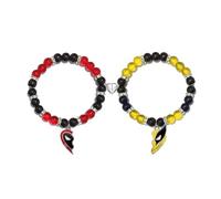 XFSRG Pulsera Mujer Colorida con Dijes de Máscara Joyería Moderna para Todas las Ocasiones Pulseras de Pareja para Amigas y Familia