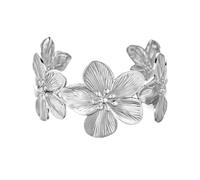 XFSRG Pulsera Mujer Plata Dorada con Cadena de Mano y Detalles Bolas Elegante Moderna para Cualquier Ocasión (Plata)