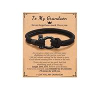 XFSRG Pulsera Para Niños Como Regalo Estiloso Para Adolescentes Hijos Sobrinos Nietos Hermanos O Ahijados Para Cumpleaños Navidad Graduación O Inicio Escolar (un hijo)