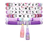 XFSRG Pulseras de Amistad K-Pop Set de Merch para Fans Regalo de Cumpleaños y BFF Pulseras Dulces para Niñas y Adolescentes Accesorios de Concierto Fiesta