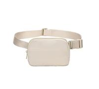 XFSRG Riñoneras de Moda Mujer Hombre Bolsa de Cinturón Impermeable Bolso Bandolera con Ajustable Trabajo Fanny Bag Waist Pack para Senderismo Correr Compras Caminar Ciclismo (Caqui)