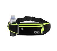 XFSRG Riñoneras de Moda Mujer Hombre Bolsa de Cinturón Impermeable Bolso Bandolera con Ajustable Trabajo Fanny Bag Waist Pack para Senderismo Correr Compras Caminar Ciclismo (Verde)