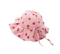 XFSRG Sombrero de Sol Bebé UPF 50+ Protección Solar Gorra de Playa Fresa Sombrero de Sol Piña Solar Bucket Sombreros Gorra Naranja Sombreros ala Ancha para Exteriores Natación Playa Piscina