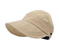 XFSRG Sombrero de Sol para Mujer Al Aire Libre UV Protección Verano Sombrero Plegable ala Ancha Playa Bucket Sombreros UPF 50+ Sombreros con Visera Packable Ajustable de Playa ala Ancha