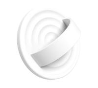 XFSRG Soporte Anillo Magnético N52 Imanes Fuerte Silicona 360° Rotación Phone Holder para iPhone 16 15 14 13 12 Pro MAX(Blanco)