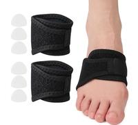 XFSRG Soporte Arco Plantar Ajustable Banda Elástica Compresión Ortopédica Alivio Dolor Fascitis Plantar Corrector Pie