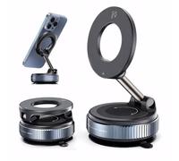 XFSRG Soporte Movil Coche Magnético Fuerte Adsorción Ajuste de 360° Rotación Multiángulo Plegable y Retráctil Puede Utilizarse para Encimeras Fregaderos Escritorios