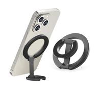 XFSRG Soporte para Movil Plegable Doble Cara Magnética con Anillo Magnético Seguro y Estable Delgado y Portátil para Escritorio Cocina Ver Vídeos