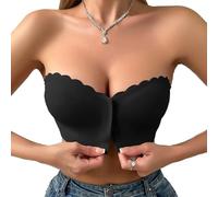 XFSRG Sujetador Mujer Invisible Push Up Sin Tirantes Sujetador Sexy Básico para Mujer