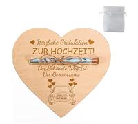 XFSRG Tarjeta Felicitacion Boda lncluye tubo de Ensayo Tarjetas Personalizadas Regalos de Boda para los Novios