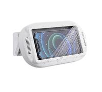 XFSRG Teléfono Ducha Soporte Telefono Giratorio 480°, Impermeable y antiniebla, de Alta definición, Pantalla táctil, Adecuado para Smartphones