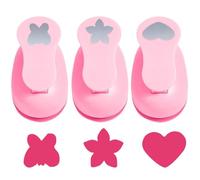 XFSRG Troqueladoras Para Manualidades Coloridas y Creativas Perforadora Papel Formas Variadas Ideal Para Proyectos de Manualidades y Decoración